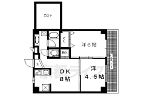 ウエストヒルズ 603 ｜ 京都府長岡京市開田二丁目（賃貸マンション2LDK・6階・49.61㎡） その2