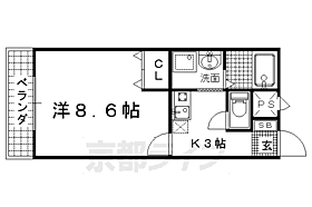 京都府京都市伏見区向島庚申町（賃貸アパート1K・2階・26.49㎡） その2