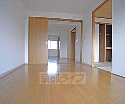 京阪宇治線 桃山南口駅 徒歩2分の賃貸マンション 4階2LDKのリビング/ダイニング