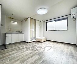 京阪本線 藤森駅 徒歩8分の賃貸マンション 4階ワンルームのリビング/ダイニング