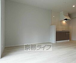 京阪本線 龍谷大前深草駅 徒歩5分の賃貸アパート 1階ワンルームのリビング/ダイニング