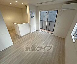 阪急京都本線 桂駅 徒歩17分の賃貸アパート 1階1LDKのリビング/ダイニング