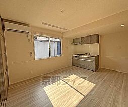 阪急京都本線 桂駅 徒歩17分の賃貸アパート 2階1LDKのリビング/ダイニング