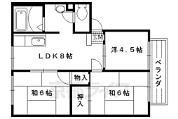 ウィンディア高台 2階3LDKの間取り