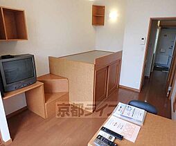 阪急京都本線 桂駅 3.6kmの賃貸アパート 3階1Kのリビング/ダイニング
