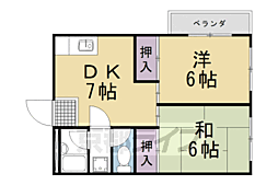 アーバンライフ大塚 102 1階2DKの間取り