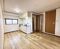 富士マンションII 302 3階2DKのリビング/ダイニング