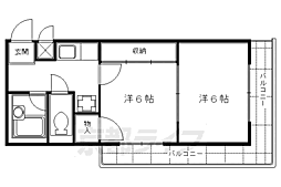 京都市営烏丸線 竹田駅 徒歩3分 2階/-