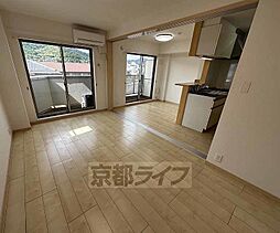 JR山陰本線 並河駅 徒歩15分の賃貸マンション 3階2DKのリビング/ダイニング