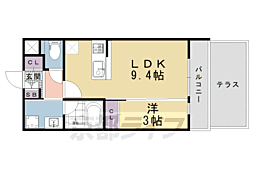 近鉄京都線 東寺駅 徒歩3分 1階/-