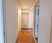 広々とした廊下です。