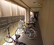 駐輪場です。