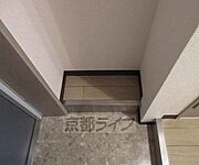 下駄箱置き場です