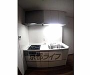 二口ガスコンロ付いてます