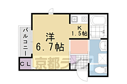 シャインメゾン長岡京 1階/101