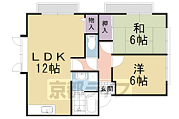 ラグナ・グリーン 2LDKの間取図画像