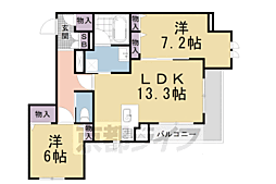 Ａｉｌｅ北大路新町 2階