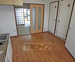 阪急嵐山線 上桂駅 徒歩14分の賃貸マンション 3階2DKのリビング/ダイニング