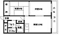 ビバリーハウス川沿1階4.4万円