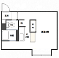 アルファアパル澄川2階3.3万円