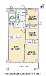 間取図画像 3LDK