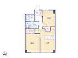 イーグル立川 2LDKの間取図画像