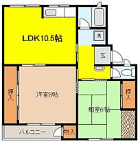 渦ヶ森コーポ6号館  ｜ 兵庫県神戸市東灘区渦森台２丁目（賃貸マンション2LDK・4階・55.19㎡） その2