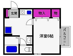 ブロンズコート浜公園 2階