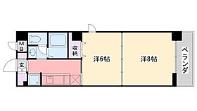 エクセランス西宮 601 ｜ 兵庫県西宮市染殿町（賃貸マンション2K・6階・39.23㎡） その2