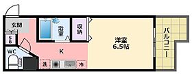 フジマンション西甲子園 203 ｜ 兵庫県西宮市今津山中町6-31（賃貸マンション1K・2階・21.35㎡） その2