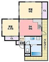 シティコーポ西宮  ｜ 兵庫県西宮市戸田町（賃貸マンション2DK・9階・39.94㎡） その2