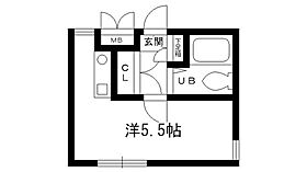 サンパレス夙川東 303 ｜ 兵庫県西宮市室川町（賃貸マンション1R・3階・17.00㎡） その2