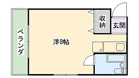 ハイツシャルム  ｜ 兵庫県西宮市上鳴尾町（賃貸マンション1K・2階・20.00㎡） その2