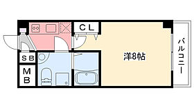 兵庫県西宮市甲子園高潮町7-8（賃貸マンション1K・3階・23.80㎡） その2