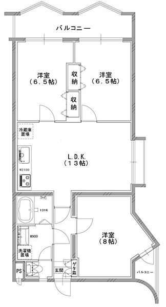 画像2:間取