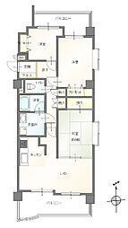 ライオンズマンション成願寺第2 3LDKの間取図画像