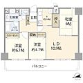 ライオンズガーデン横浜蒔田6階2,650万円