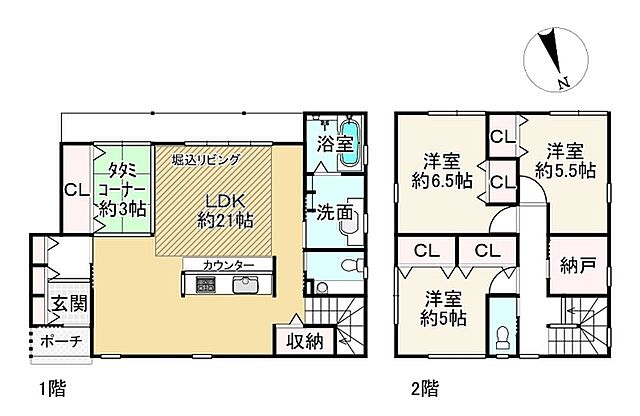 間取り 甲賀市水口町山