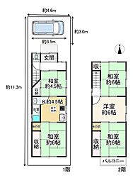 宇治市槇島町薗場の一戸建て