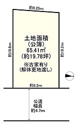 大阪府堺市東区南野田の土地画像
