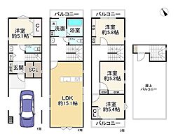 JR片町線(学研都市線) 野崎駅 徒歩21分