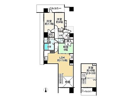 4LDK 間取り