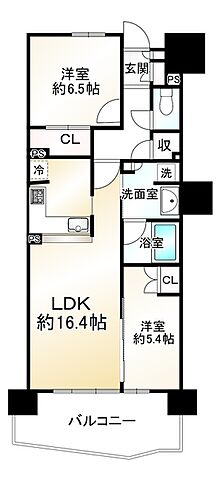 間取り プラウドシティ大津京 2階/-