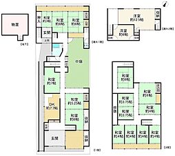 八幡市橋本小金川 中古戸建