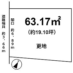 上京区一松町　土地