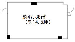 ハイデンス北大路の間取図画像