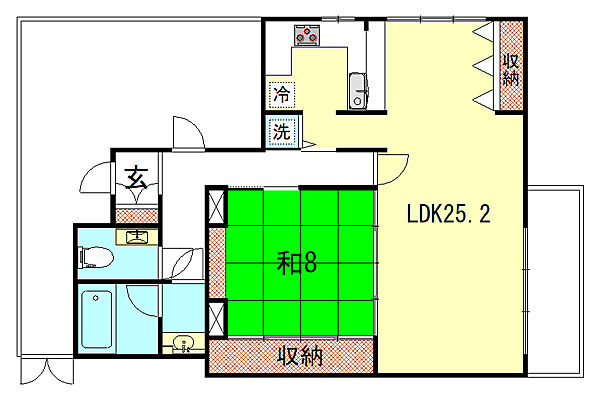 ドムス鴨川 305｜京都府京都市上京区鶴山町(賃貸マンション1LDK・3階・86.26㎡)の写真 その2