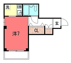 カーサ・デ・下鴨 201 ｜ 京都府京都市左京区下鴨西林町7-1（賃貸マンション1K・2階・24.67㎡） その2