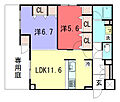 THE RESIDENCE御車道1階17.9万円