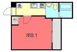 VitaAPM 1Kの間取図画像